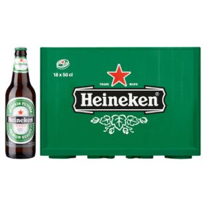 Heineken bier per flesje (krat per 24 st.)