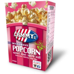 Jimmy's Magnetron Popcorn ZOET