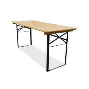 Klap-/picknicktafel 2.20 m x 0.50 m