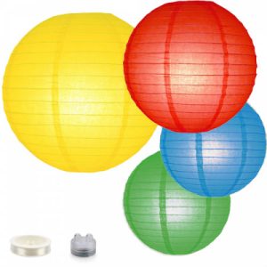 Lampion Kleur pakket + LED Professional