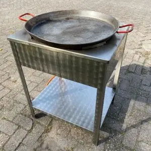 Paellapan rond 60 cm i.c.m. gasbarbecue