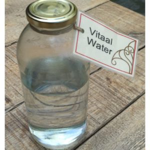 Water karaf 1 liter (Melkfles met dop)