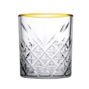 Whisky- / cocktailglas 35 cl. Goud TIMELESS