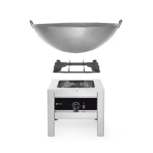 Wok rond 70 cm op hokker gasbrander